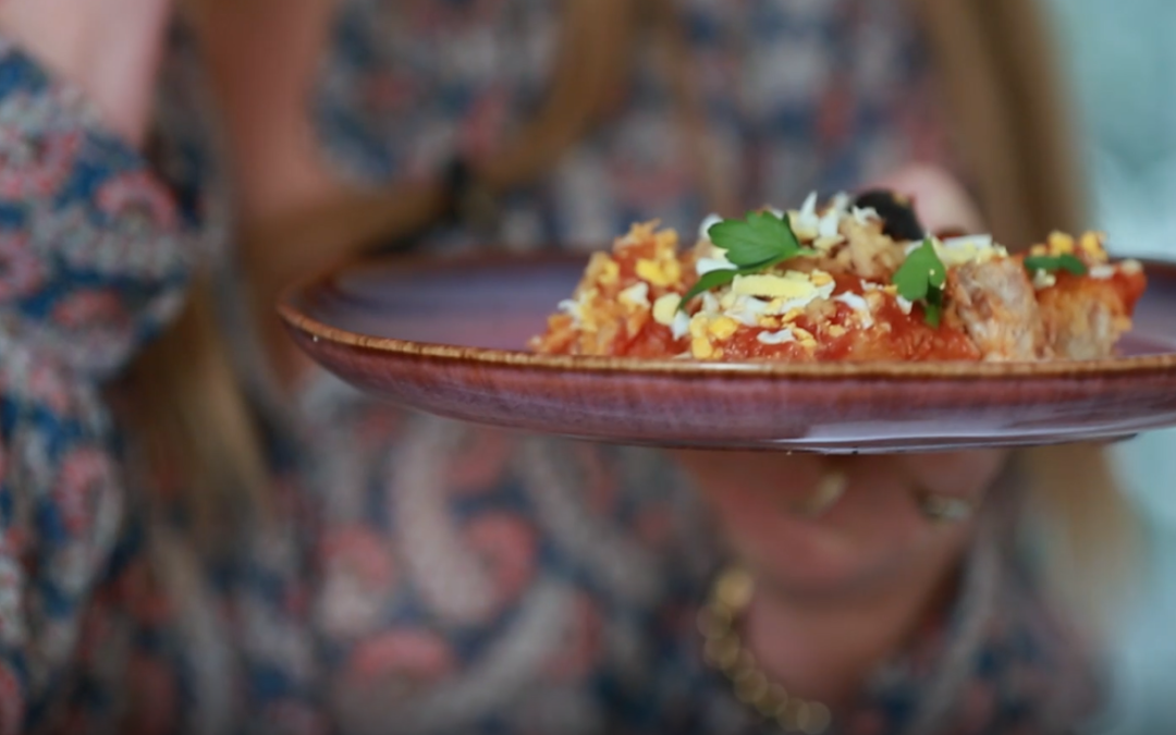 la pizza (tunisienne) de la Minouna