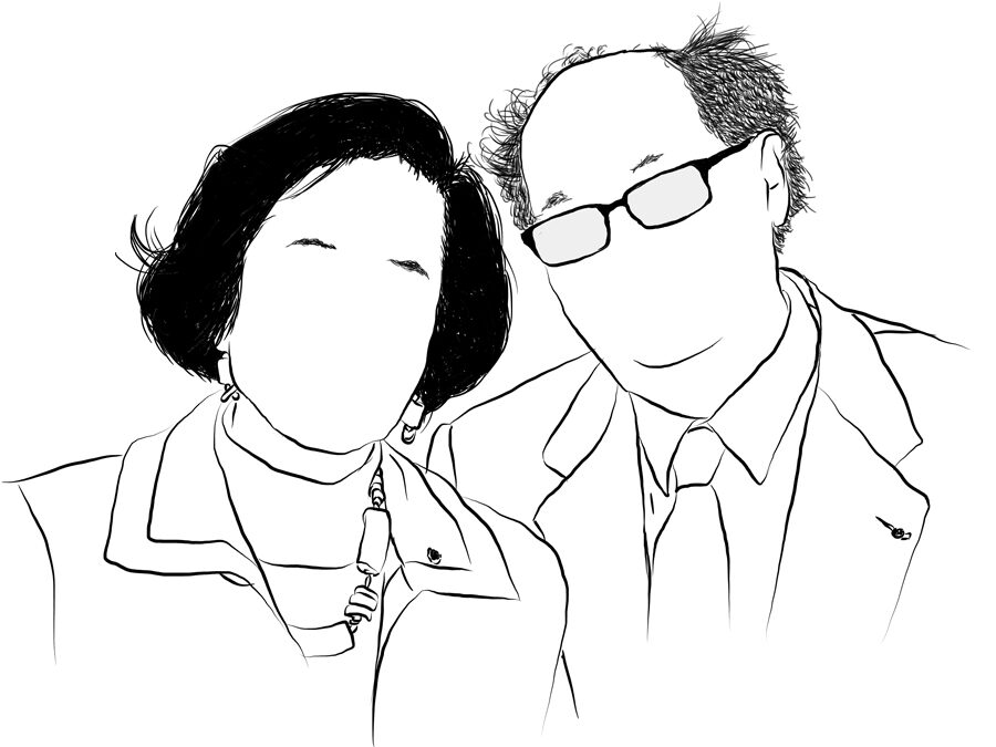 Beate et serge Klarsfled, éternel combat